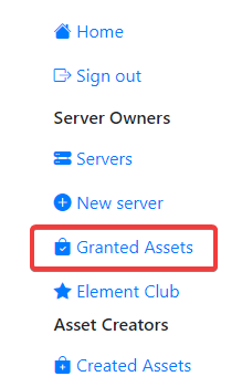 Granted Assets