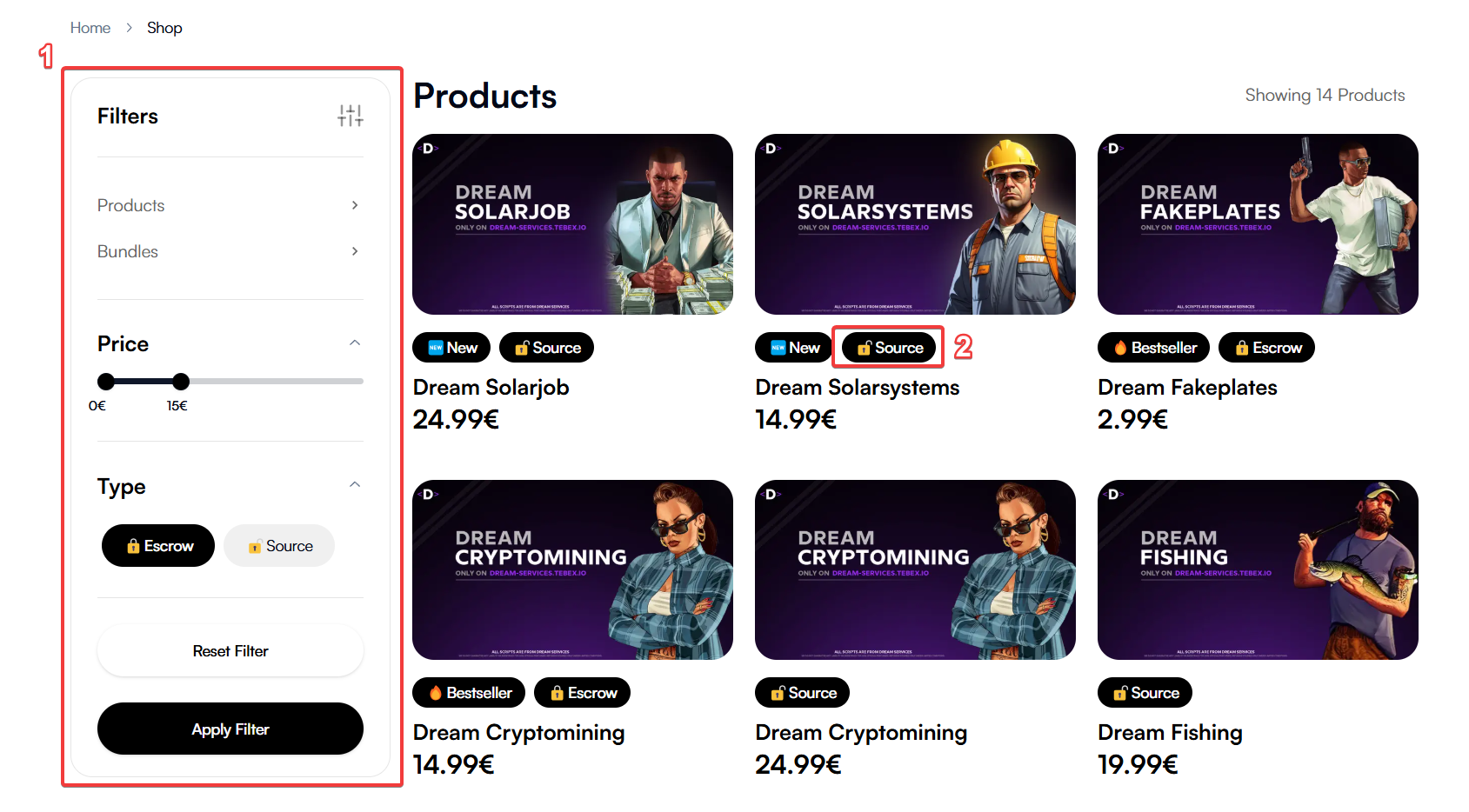 Product Badges