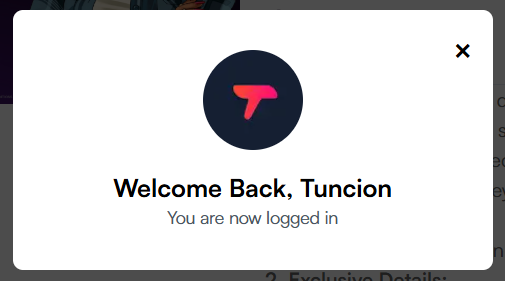 Return after login